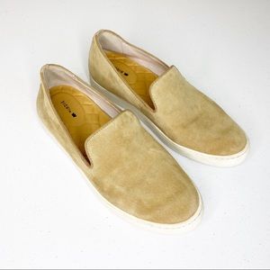 Birdies Swift Slip On Suede Sneaker Tan/Beige Size 7